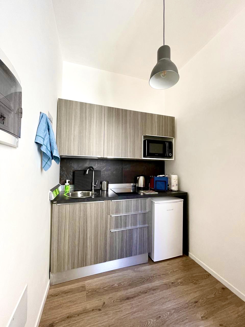 Blue Suite cucina attrezzata Apulia Holidays